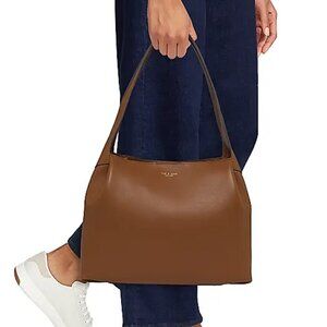 Rag & Bone Slade Leather Tote -  Cognac - NEW